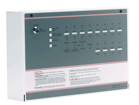 Ff504 Mfp 4 Zone Conventional Fire Alarm Panel Expandable To 12 Zones