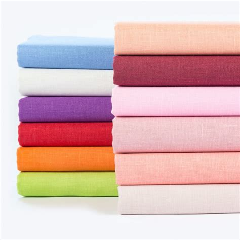 Linen fabric by the yard in various colors — Ducksnfoxes