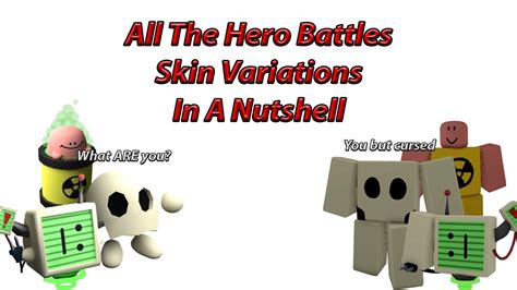 All The Hero Battles Skin Variations In A Nutshell Tower Heroes Youtube