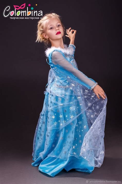 Костюм Эльзы Холодное Сердце 624 на заказ в интернет-магазине Ярмарка ...