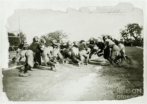 Football 1902 Photograph by Jon Neidert - Fine Art America