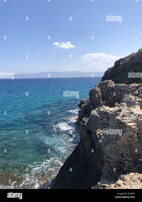 Blue Lagoon In Cyprus Stock Photo Alamy