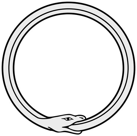 File Ouroboros Simple Svg Wikimedia Commons