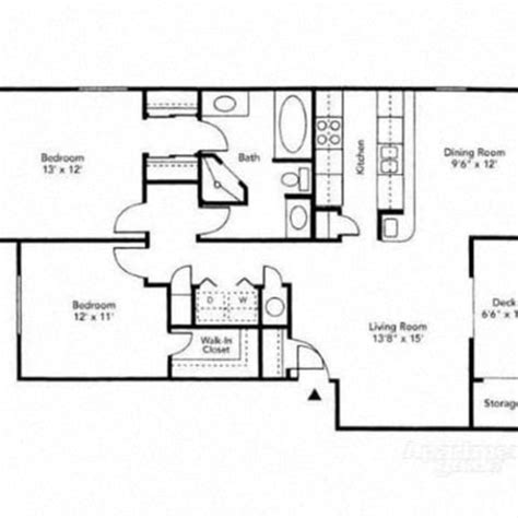 Floor Plans of The Racquet Club in Lexington, KY