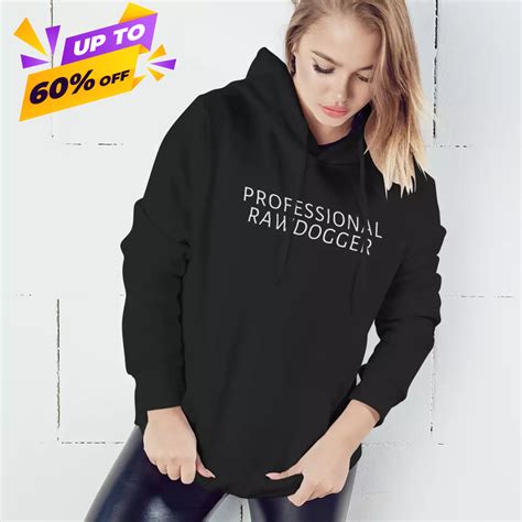 Comfortable Classic Black Professional Rawdogger Pullover Hoodie