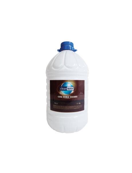 CERA LIQUIDA MADERA ROBLE OSCURO 5LT Clean Way