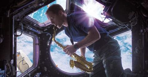 Thomas Pesquet Lastronaute Saxophoniste De Retour Dans Lespace