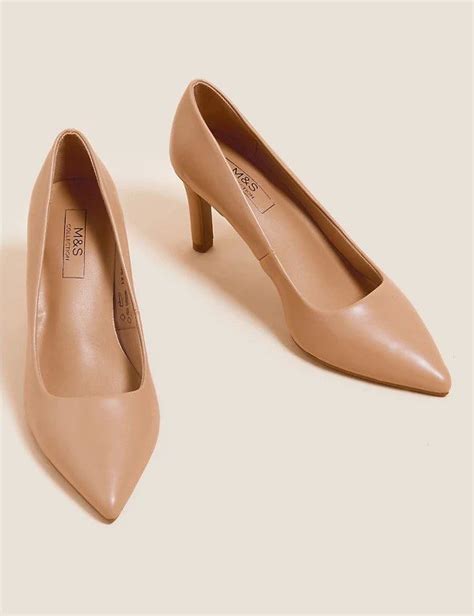 M S NUDE HEELS Women S Fashion Footwear Heels On Carousell