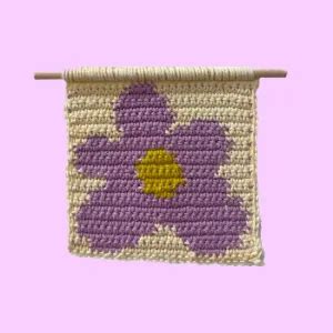 flower tapestry crochet pattern ribblr