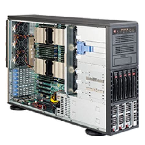 Корпус Supermicro CSE 748TQ R1K43B Black Tower 4U Rackmount Chassis