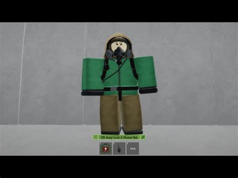 Roblox US Chemical Corps Level A Hazmat Suit Avatar Build YouTube