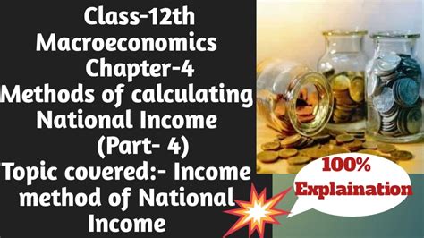 Class Th Macroeconomics Chapter Methods Of Calculating National