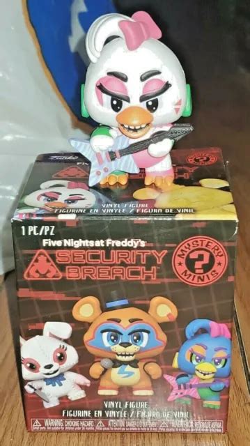 Funko Mystery Minis Fnaf Security Breach Glamrock Chica 1 6 Eur 12 04