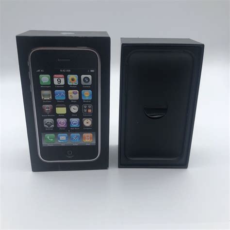 Apple Iphone 3g Black Original Box Only Box Only 16gb Ebay