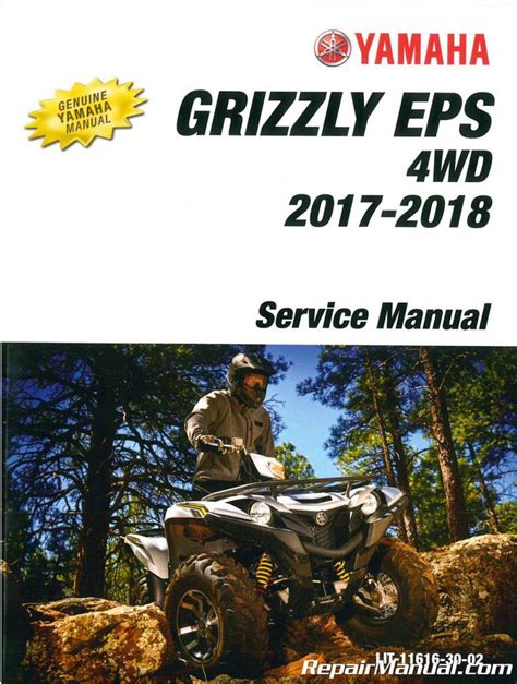 2017 2018 Yamaha Grizzly 700 Atv Service Manual