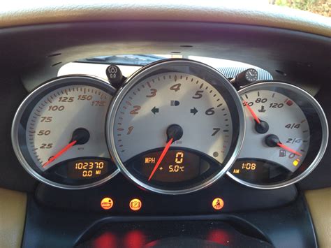 Porsche Boxster Dash Lights Not Working