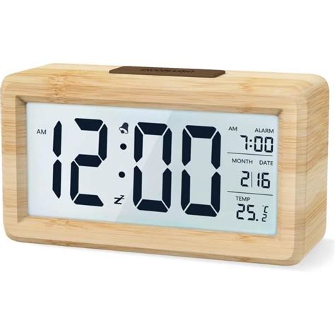 R Veil Num Rique R Veil Matin Led Horloge Digitale Avec Affichage Date