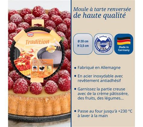 Moule À Tarte Renversée 28 Cm Tradition Moule à gâteau Pâtisserie BUT