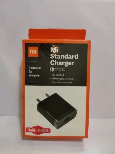 Mi Standard Charger 3amp Xiaomi At Rs 250 In Mumbai ID 24188151297