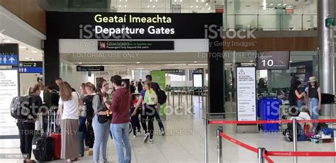 Dublin International Airport Departure Gate Republic Of Ireland Europe