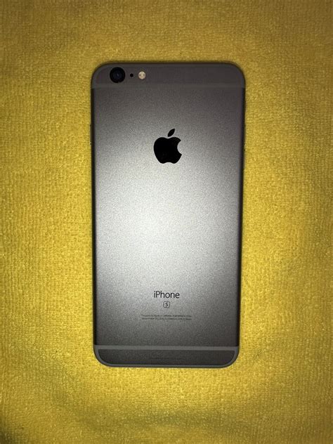 Apple Iphone S Plus Gb Space Gray At T Cricket Good