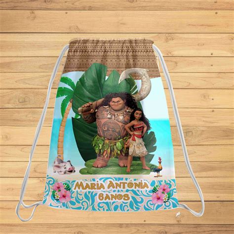 Lembrança De Aniversário Da Moana - Mchilinha Personalizada Moana Lembrança de Aniversário | Elo7