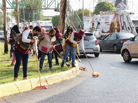 La Jornada Participan Dos Mil Trabajadores En Remozamiento De Av