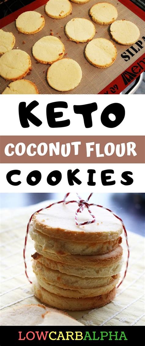 Low Carb Coconut Flour Cookies Recipes For A Ketogenic Diet