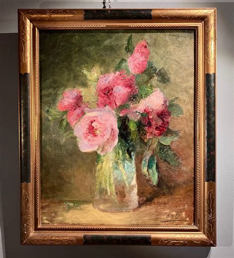 Proantic Tableau Pivoines Elisabeth Ibels