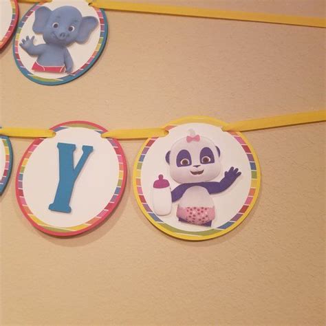 Word Party Themed Birthday Banner Word Party Birthday Etsy Birthday