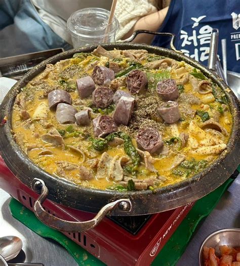 종로3가맛집 종로 노포맛집 인생 순대곱창전골 이경문순대곱창 웨이팅 꿀팁 네이버 블로그