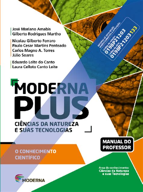 Moderna Plus Ci Ncias Da Natureza E Suas Tecnologias Vol O