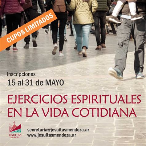 Ejercicios Espirituales En La Vida Cotidiana Jesuitas Mendoza