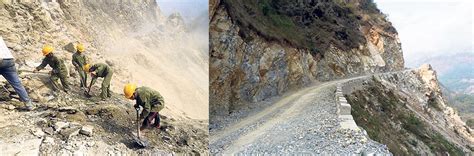 Work Apace On Kaligandaki Corridor Road Widening Myrepublica The