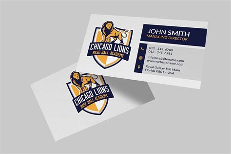 Sports Business Card Design Business Card Design Minimal Business