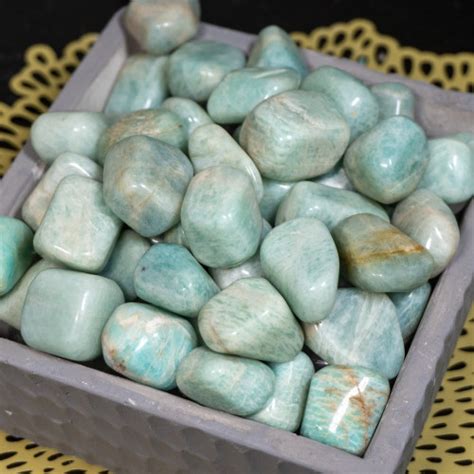 Amazonite Tumbled The Crystal Council