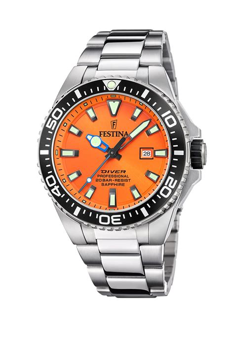 Ripley Reloj Festina Hombre F Naranja The Originals