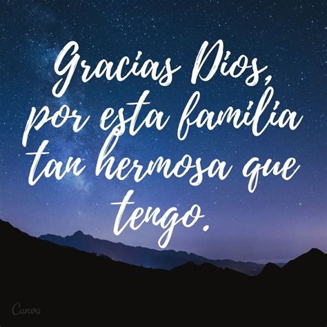 Gracias Dios Por Mi Familia