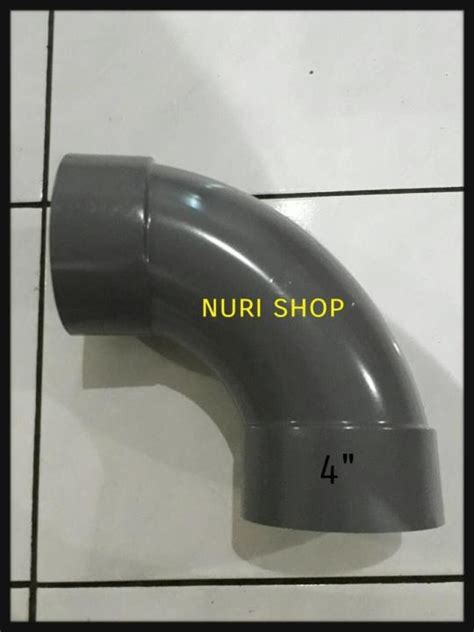 Large Radius Elbow Long Elbow Keni Pvc Rucika Lazada Indonesia