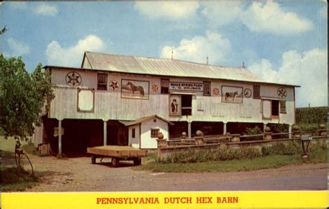 Pennsylvania Dutch Hex Barn Amish