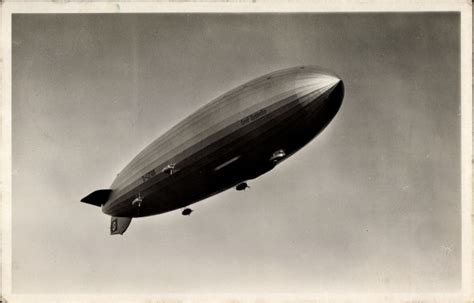 Ansichtskarte Postkarte Luftschiff Lz Graf Zeppelin Akpool De