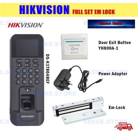 Hikvision Fingerprint Card Time Attendance Door Access Control