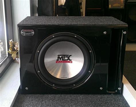 Mtx Audio Thunder Sledge Hammer Enclosed Subwoofer Car Audio