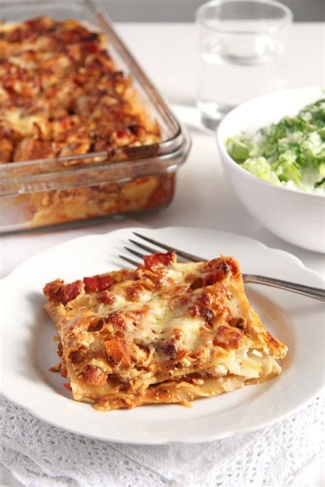 Leftover Turkey Lasagna With Cottage And Cream Cheese