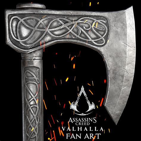 Artstation Assassins Creed Valhalla Fan Art Axe