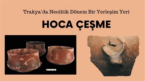 Hoca Çeşme Höyüğü I Doç Dr Eylem Özdoğan YouTube