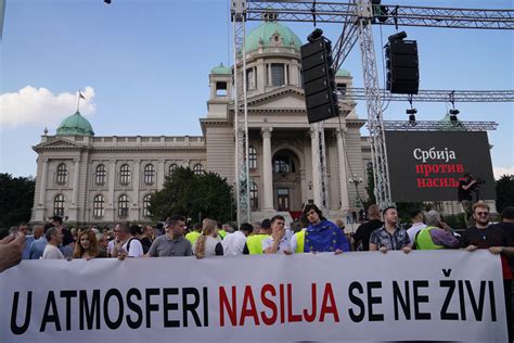 Beograd Trinaesti protest Srbija protiv nasilja Građanski protesti