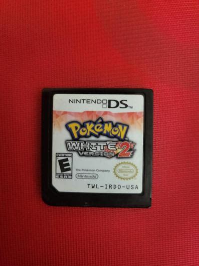 Pokemon White Version Item Only Nintendo Ds