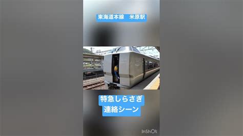 【魅惑の連絡シーン】特急しらさぎ 米原駅にて 東海道本線 Youtube