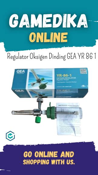 Regulator Oksigen Dinding Gea Yr